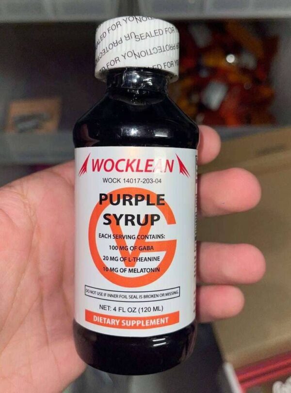 Wocklean Purple Syrup - Image 4