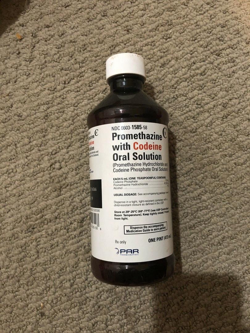 Replica 8 OZ Bottle of Cod w/ Promethazine syrup - Image 5
