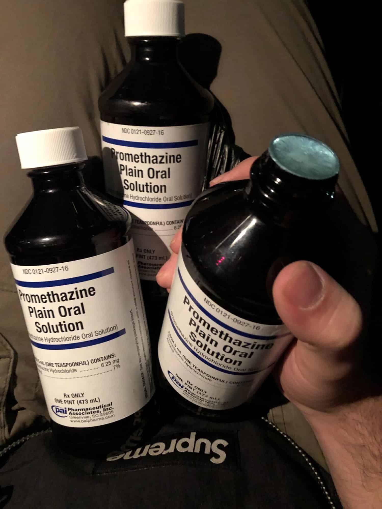 Replica 8 OZ Bottle of Cod w/ Promethazine syrup - Image 2